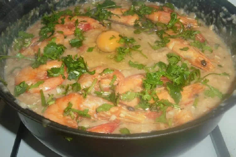 Açorda de Peixe e Camarão