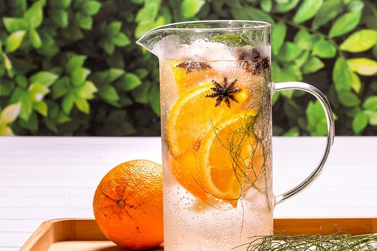 Água Aromatizada com Laranja e Anis