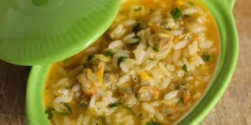 Arroz de Berbigão
