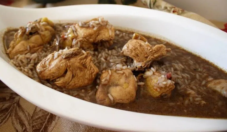 Arroz de Cabidela de Frango do Campo