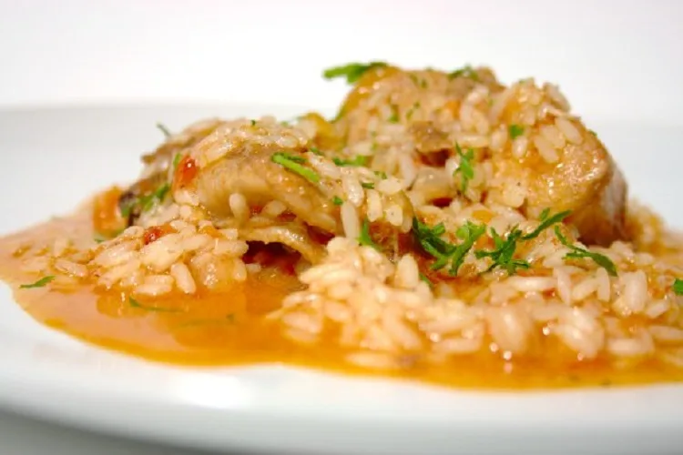 Arroz de Coelho com Tomate