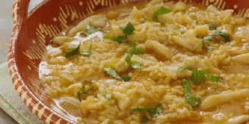 Arroz de Lingueirão
