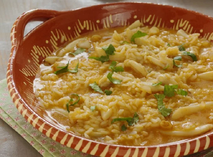 Arroz de Lingueirão