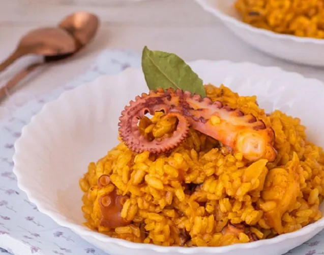 Arroz de Polvo no Forno