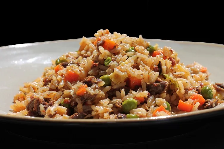 Arroz de Vitela com Legumes