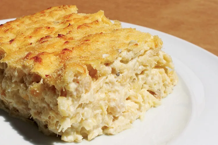 Bacalhau com Natas e Batata-Palha