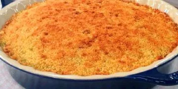 Bacalhau desfiado com Broa