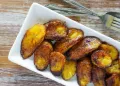 Banana Frita com Laranja