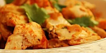Bifes de Frango com Alho e Limão