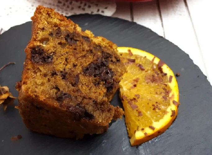 Bolo de Abóbora e Chocolate