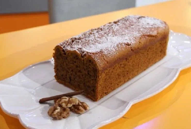 Bolo de Abóbora e Especiarias