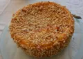 Bolo de Amêndoa e Creme de Ovo