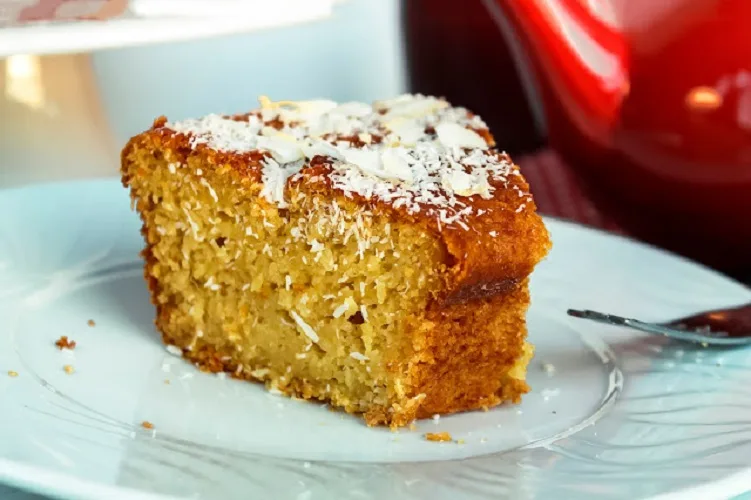 Bolo de Batata-Doce e Coco