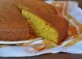 Bolo de Cenoura Laranja e Gengibre