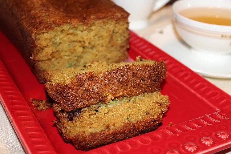 Bolo de Curgete e Laranja