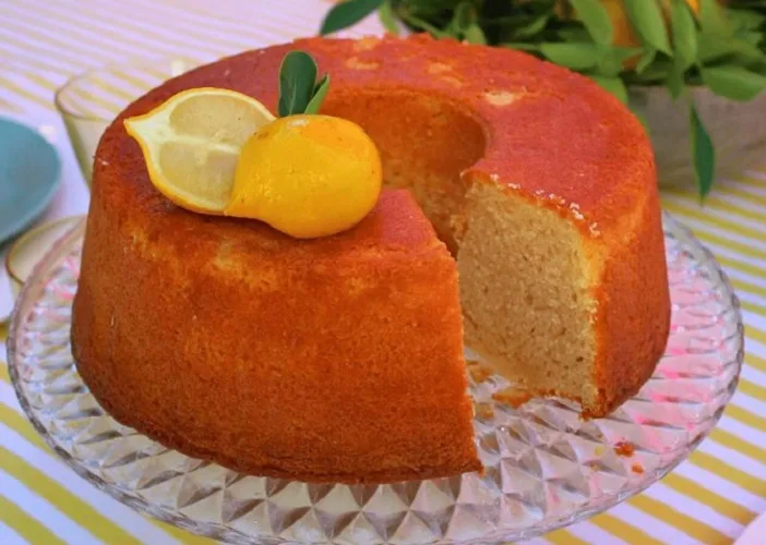 Bolo de Iogurte e Limão