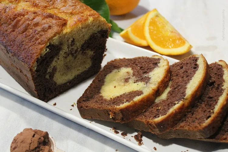 Bolo Mármore de Laranja