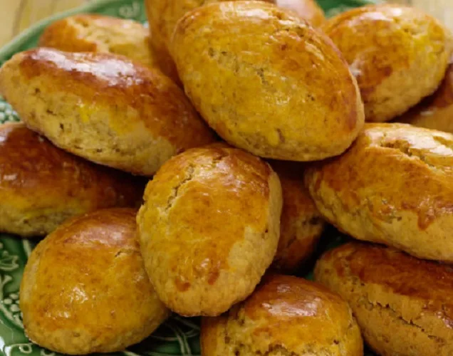 Broas de Abóbora e Batata-Doce