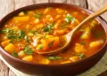Caril de Lentilhas com Batata-Doce