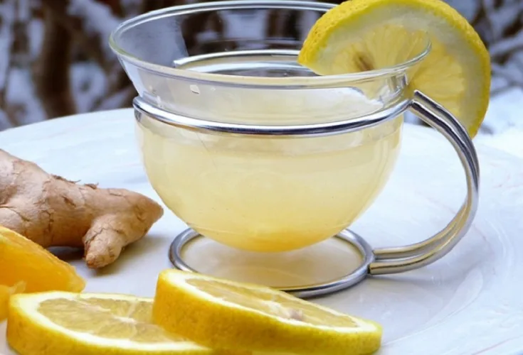Chá de Gengibre, Laranja e Limão
