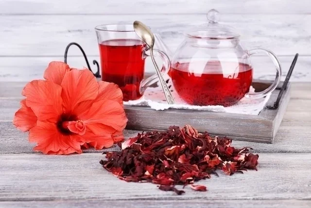 Chá de hibisco