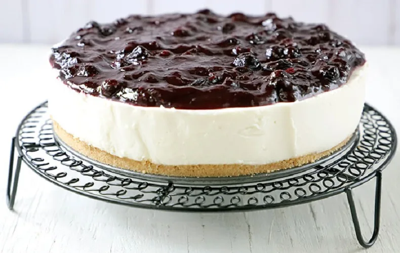 Cheesecake de Mirtilos