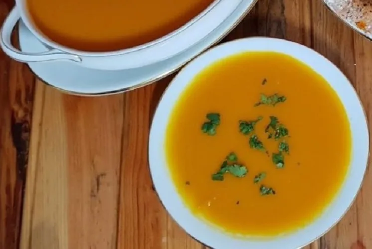 Creme de Couve-Flor com Abóbora