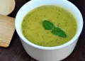 Creme de Courgette e Manjericão