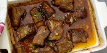 Entrecosto no Forno com Cerveja