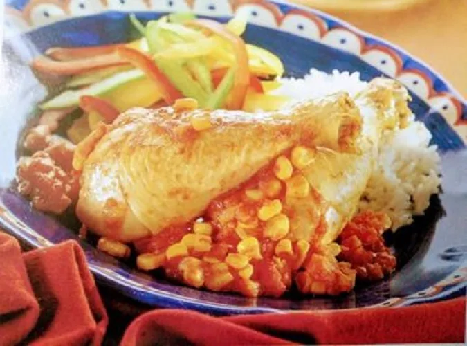 Frango à mexicana