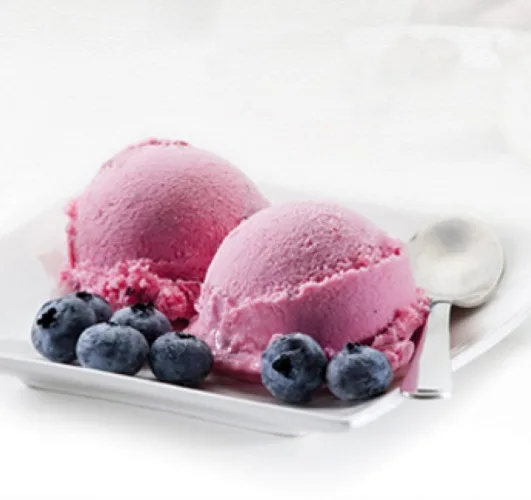 Gelado de Mirtilos