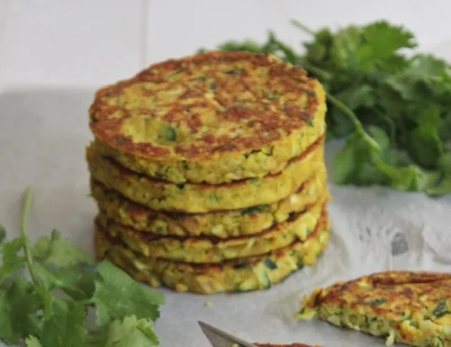 Hambúrgueres de Atum e Courgette