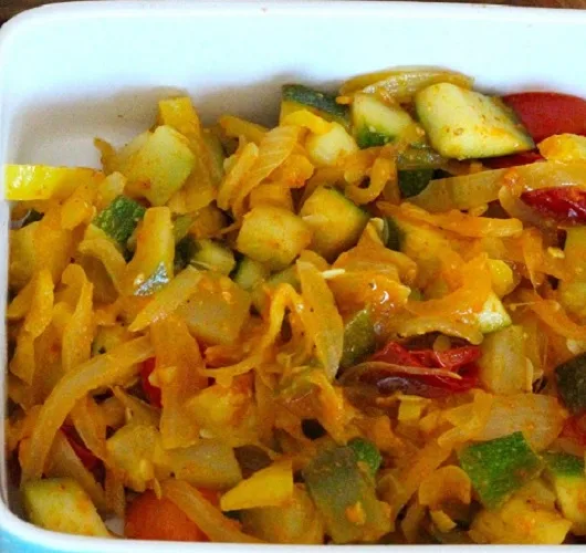 Legumes salteados