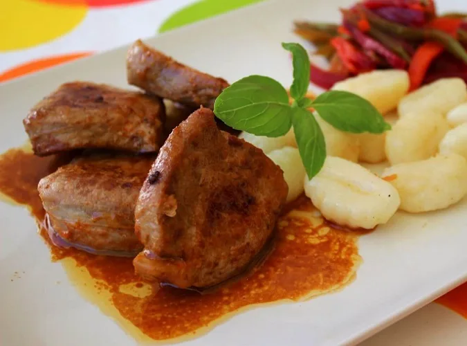 Lombinhos de Porco na Frigideira