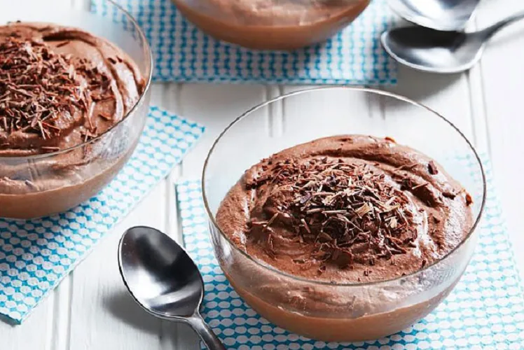Mousse de Chocolate com Natas