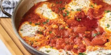 Ovos com Tomate à Algarvia