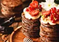 Panquecas de Alfarroba