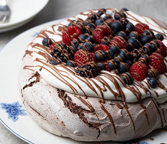 Pavlova de Chocolate
