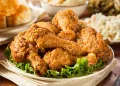 Pernas de Frango fritas fáceis