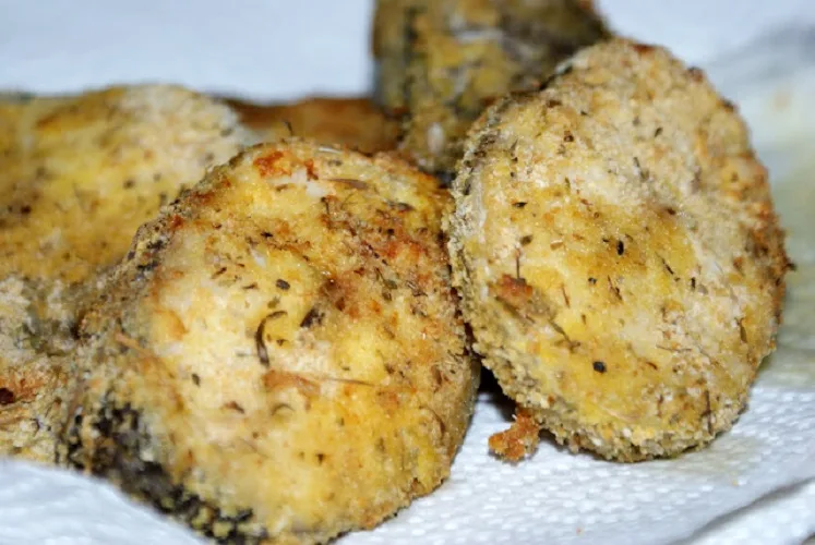 Pescada Frita com Ervas Aromáticas