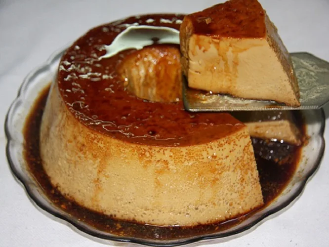 Pudim de Café com Leite Condensado