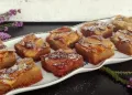 Quadradinhos de Maçã, Mel e Canela