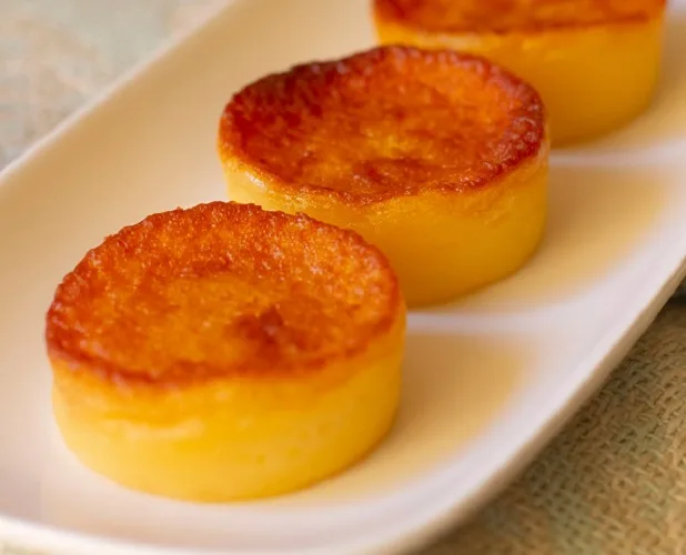 Queijadas de Laranja Húmidas