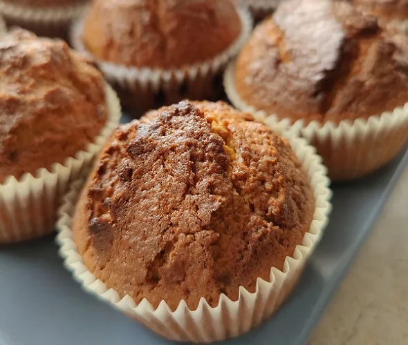 Queques de Batata Doce e Aveia