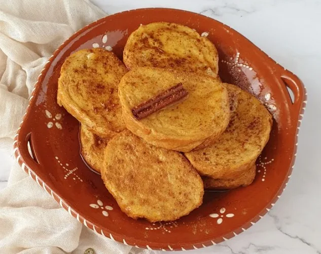Rabanadas no Forno
