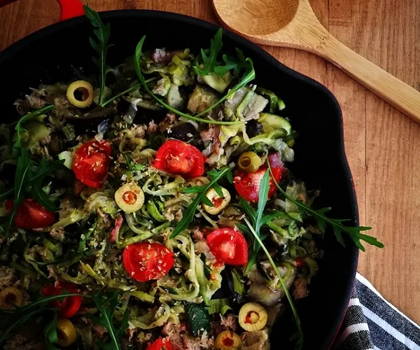 Salada de Atum e Legumes