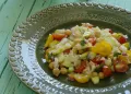 Salada de Bacalhau com Tomate e Grão