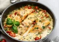 Salmão à Toscana