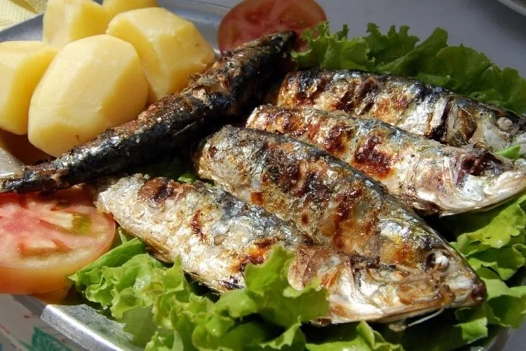 Sardinhas Assadas no Forno