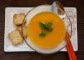Sopa de Abóbora com Feijão Branco